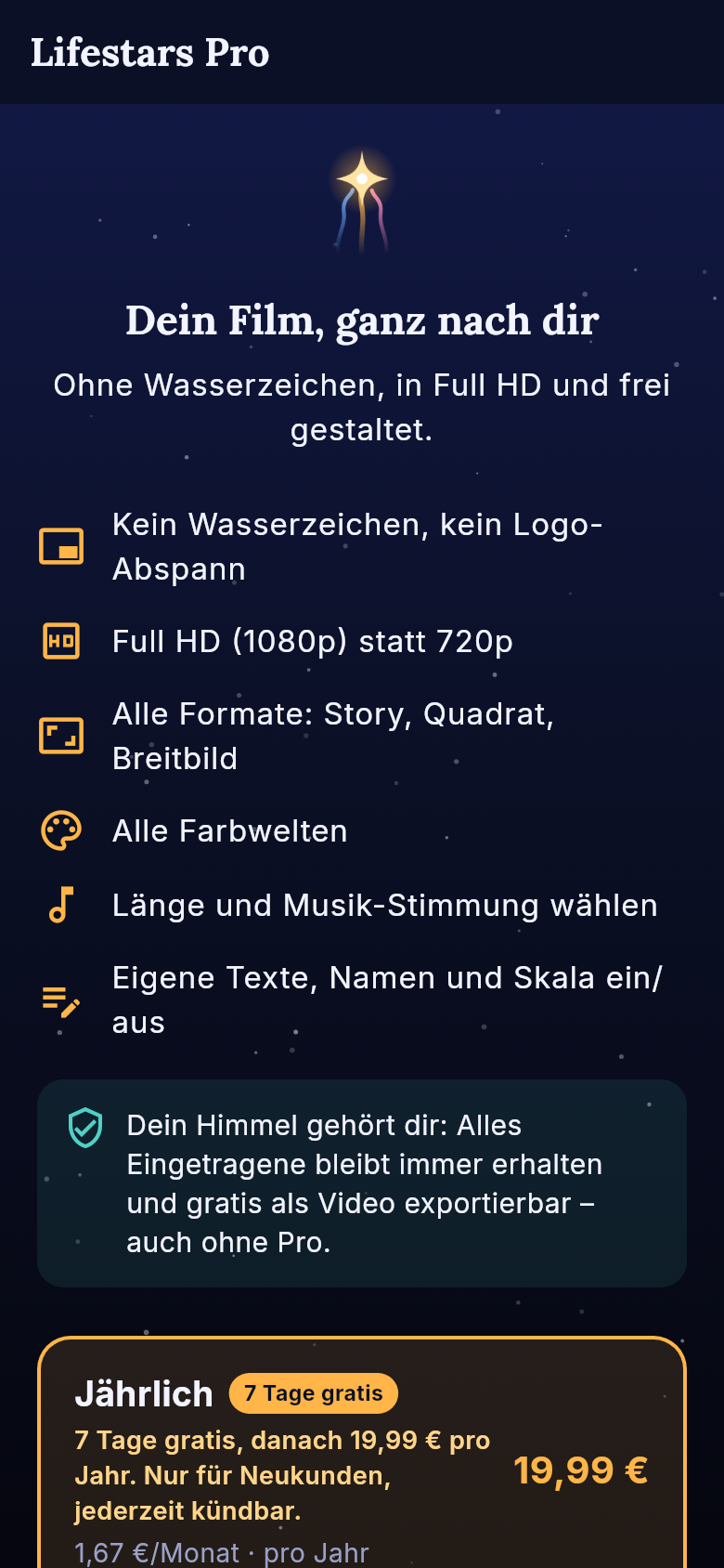 Video-Gestaltung mit Farbwelten, Formaten 9:16, 1:1 und 16:9, Tempo und eigenem Schlusstext